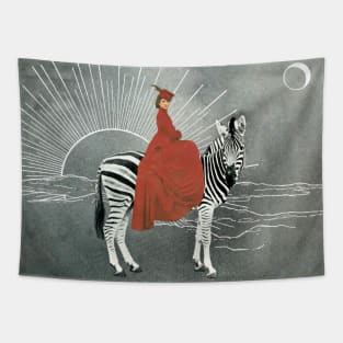 My Zebra and I Tapestry