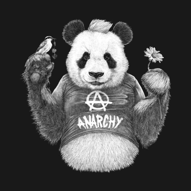 Punk Panda by ronnkools