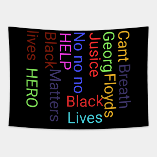 Black lives Tapestry