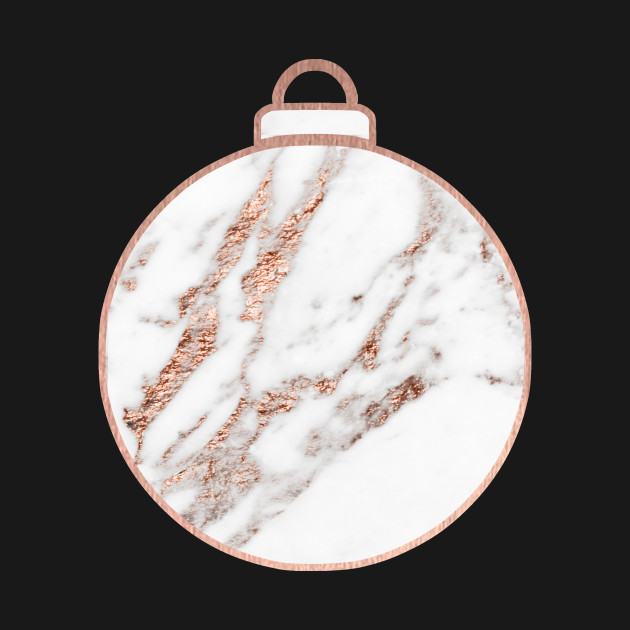 Discover Rose gold Christmas bauble - Rose Gold - T-Shirt