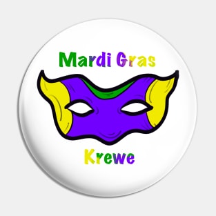 Mardi Gras Krewe Pin