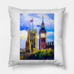 Five O'Clock. London Pillow