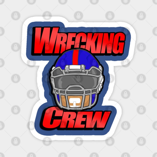 wrecking crew Magnet by Corecustom