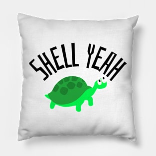 shell yeah Pillow