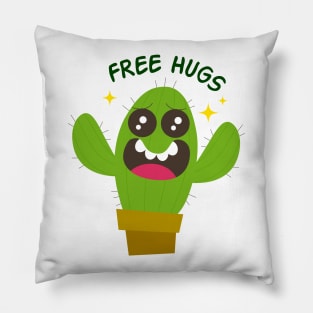 Free hugs - Cactaceae Pillow