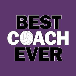 Volleyball BEST COACH EVER T-Shirt