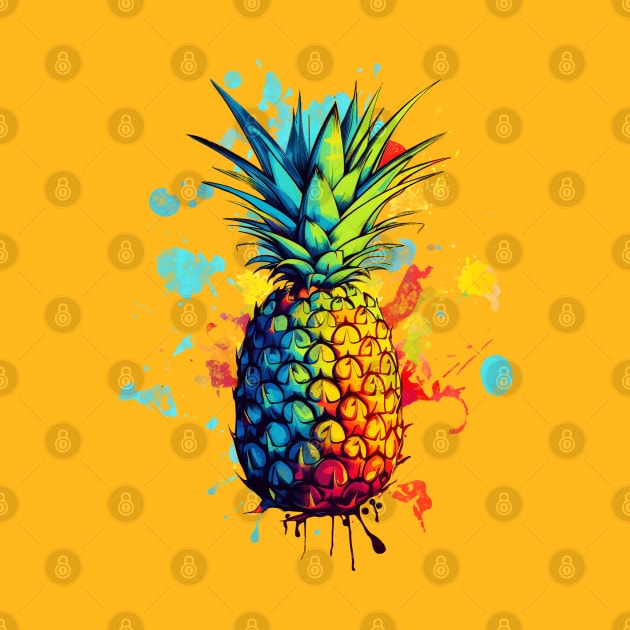 Tropical Pineapple by mrmonsura