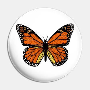 Monarch Butterfly Pin