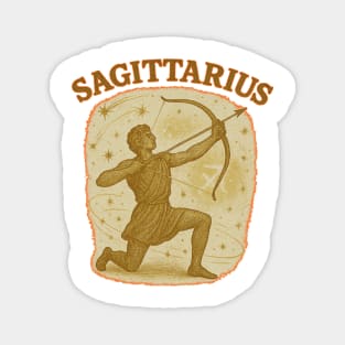 Sagittarius Star Sign of the Zodiac Magnet