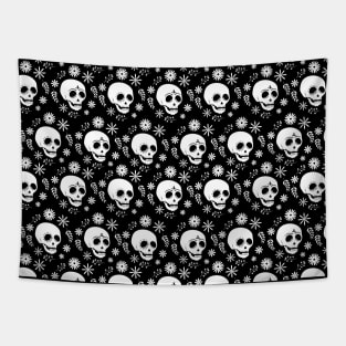 Skull Pattern Tapestry