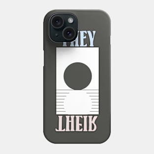 THEY I THEIR - Colored sunset version Phone Case