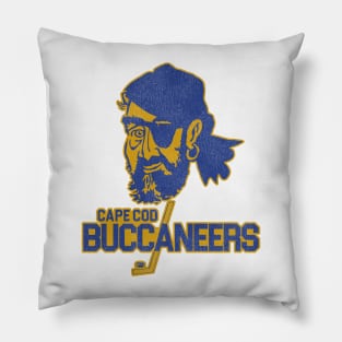 Defunct Cape Cod Buccaneers Hockey Team Pillow