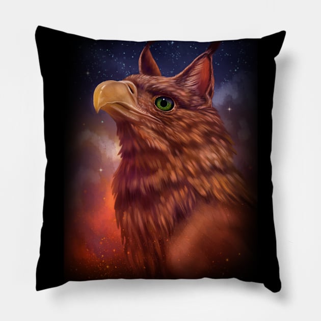 Gryphon Pillow by Magical Forest