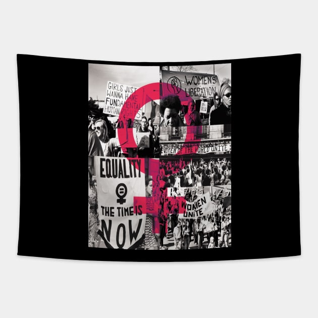 Women’s Rights Tapestry by BlackOzean