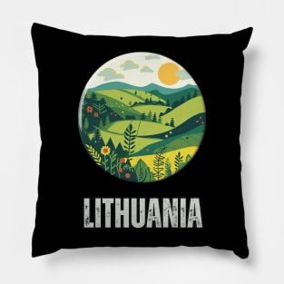 Lithuania Pillow