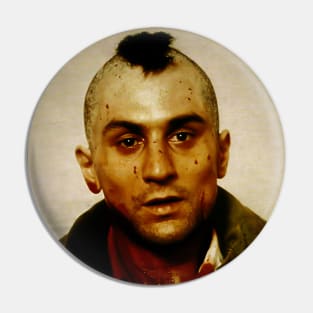 Taxi Driver Art Pin