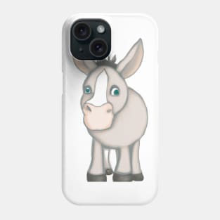 Cute Donkey Drawing Phone Case