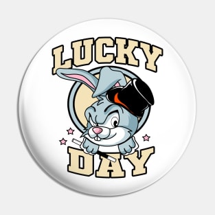 Lucky Day Rabbit Pin