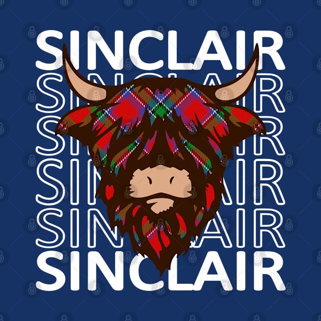 Clan Sinclair - Hairy Coo by Taylor'd Designs