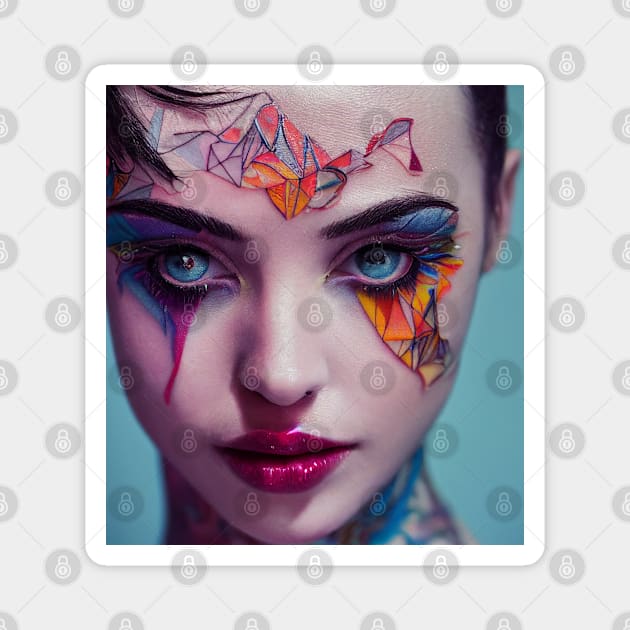 Inked Dreams Magnet by Cesar Giovani Imagery