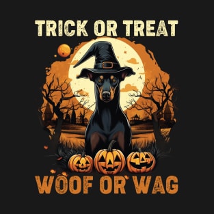 Beware the Dogoween Witch Pup! T-Shirt