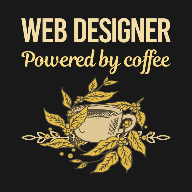 Powered By Coffee Web Designer by Hanh Tay