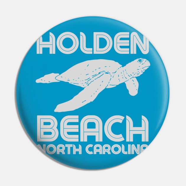 Holden Beach North Carolina Sea Turtle Pin by Contentarama