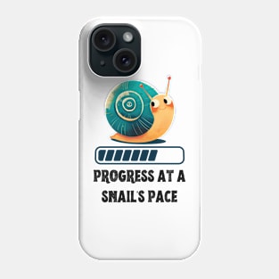 Snail's Pace Progress Phone Case