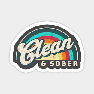 Clean & Sober Magnet