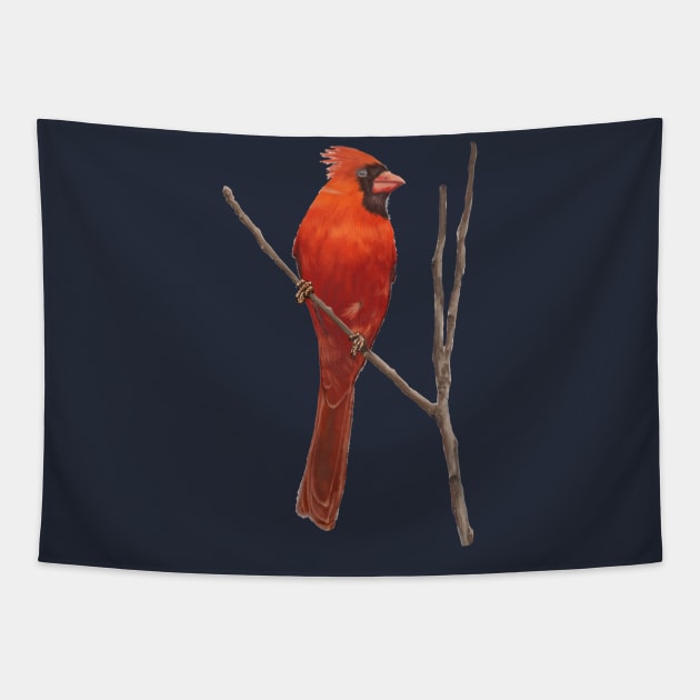 The Cardinal Rule Tapestry by Owllee Designs