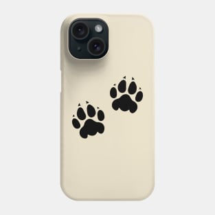 Lion Paw Prints Phone Case