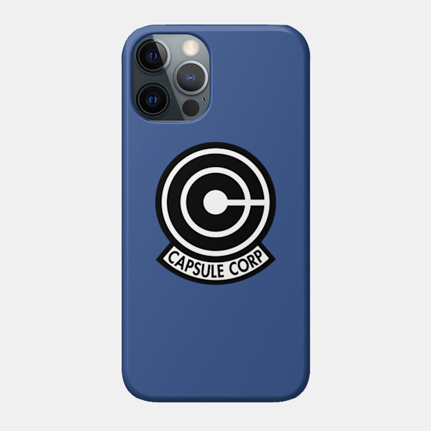 Capsule Corp. Logo (dark) - Dragon Ball - Phone Case