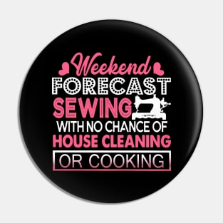 Weekend Forecast Sewing Pin