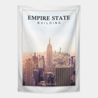 Empire State Building Tapestry