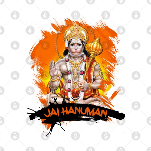 Jai Hanuman Hindu Worshipping by rumsport