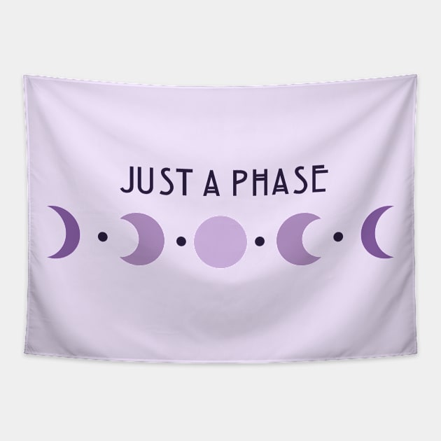 Just a Phase Tapestry by Art Glow