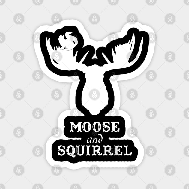 Supernatural Moose Magnet by OutlineArt