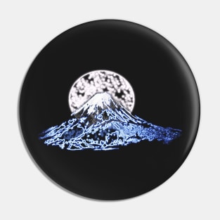 Neon Fuji Pin