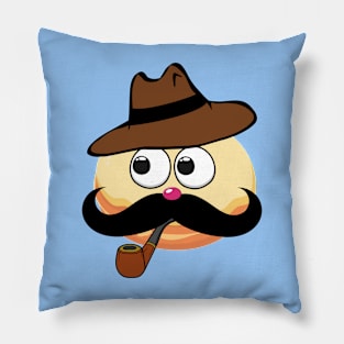 Mr. Ponchek Detective Pillow