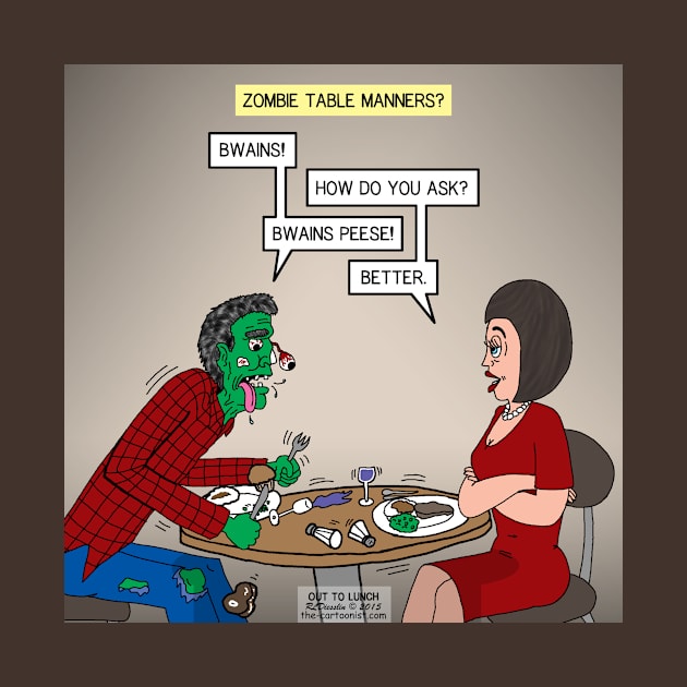 Zombie Table Manners by OutToLunch