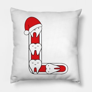 Letter L (Happimola Christmas Alphabet) Pillow