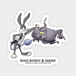 Funny Bunny Rabbit Magnet