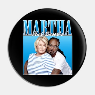 Martha Stewart and Snoop Dogg - Martha and Snoop Pin