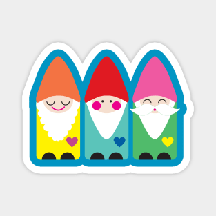 The BFF Garden Gnomes I Magnet