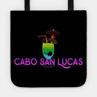 Cabo San Lucas Mexico Tropical Drink Party Girls Vacation Souvenir Tote