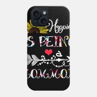 Happiness is being a mommom mothers day gift Phone Case