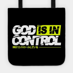 god is in control Tote