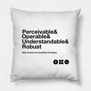 Accessibility POUR Pillow