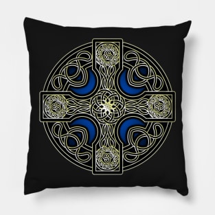 Celtic cross Pillow