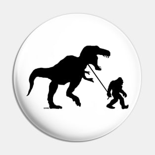 Gone Squatchin with T-rex Pin